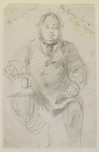 George Sauter en el Red Lion, 1858 de James Abbott McNeill Whistler